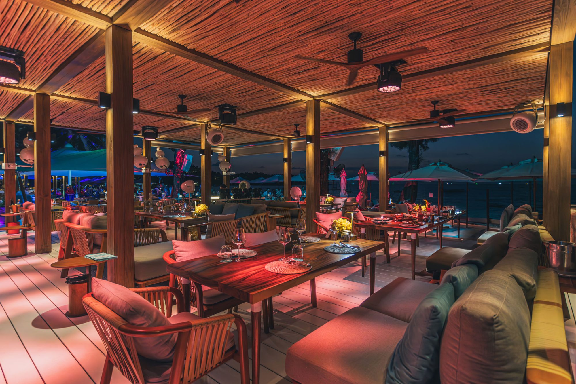 Niky's Speakeasy & Nightclub Bangtao Voted Best Nightclub in Bangtao, Phuket Cact Beach Club Dining 2