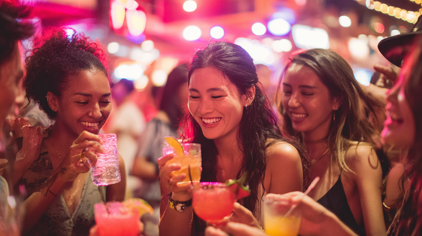 Niky's Speakeasy & Nightclub Bangtao Voted Best Nightclub in Bangtao, Phuket Davidv. 56221 Group Of Friends At A Phuket Nightclub Dancing 572b7d3d 37e4 43d9 A98d