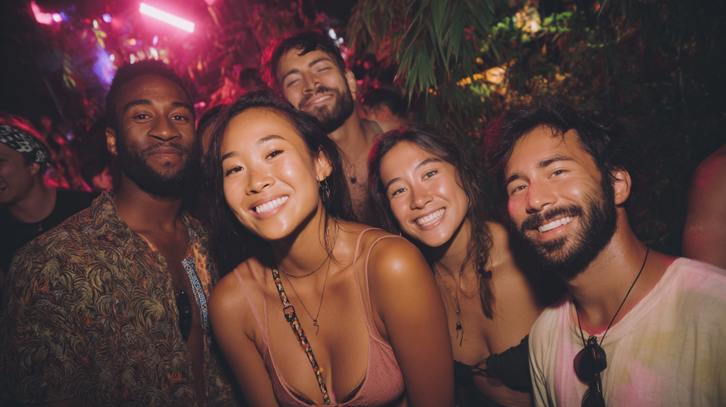 Niky's Speakeasy & Nightclub Bangtao Voted Best Nightclub in Bangtao, Phuket Davidv. 56221 Group Of International Ravers Posing For A Quic D5989064 B3d0 4ab9 945