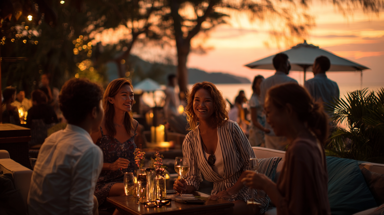 Niky's Speakeasy & Nightclub Bangtao Voted Best Nightclub in Bangtao, Phuket Davidv. 56221 Group Of Well Dressed Friends Enjoying A Sunset Bac98cd8 1776 422b 97b3 C1